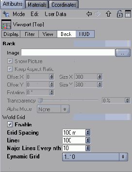   Attributes (Viewport)